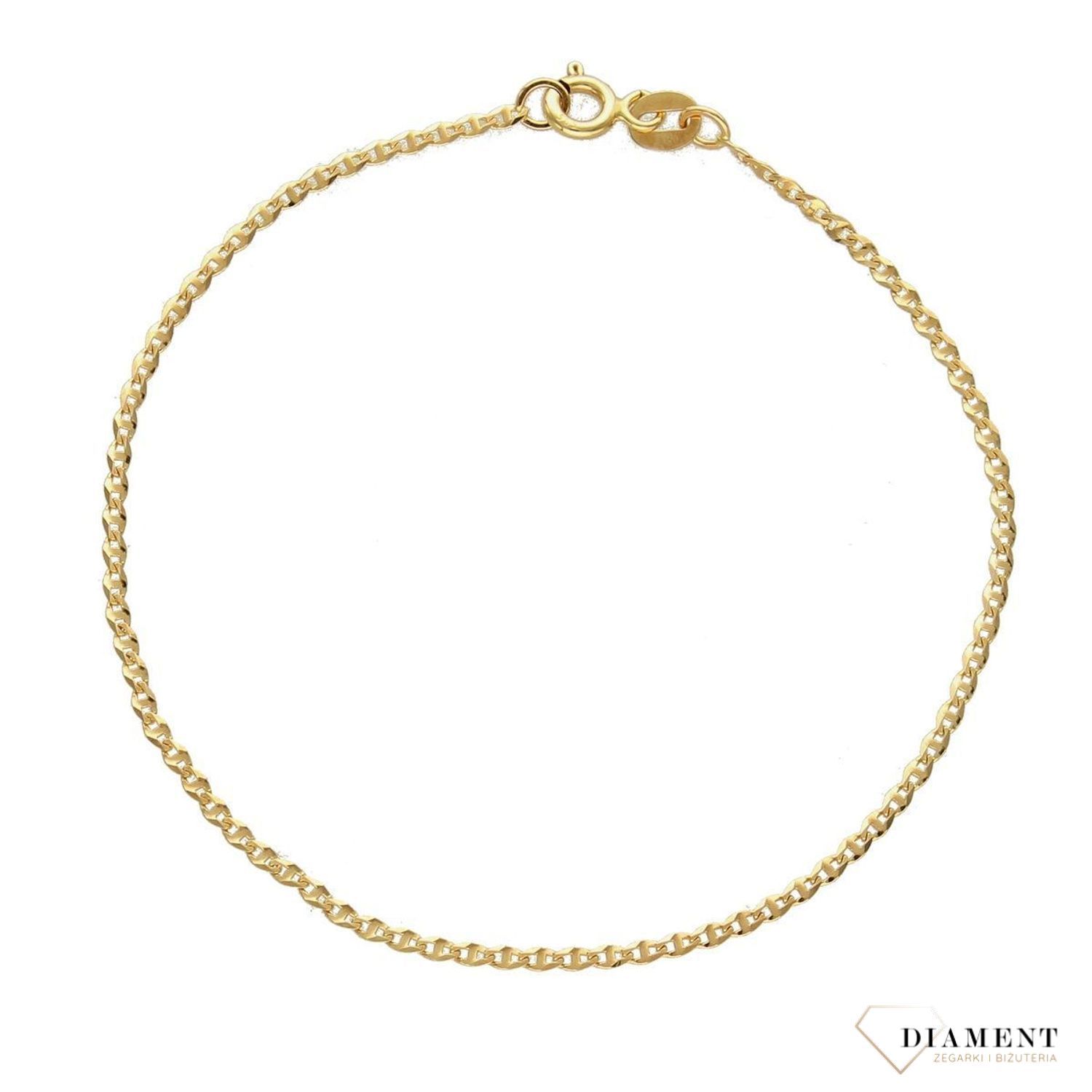 Złota bransoletka 585 marina, gucci  (1).jpg